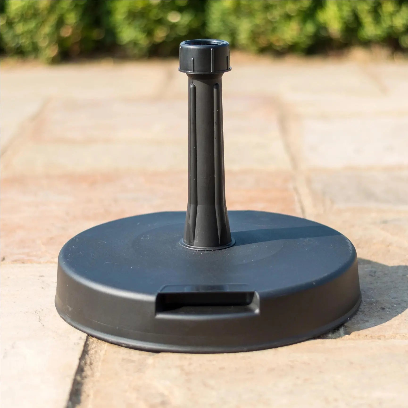 3x2M Grey Rectangular Parasol and Base