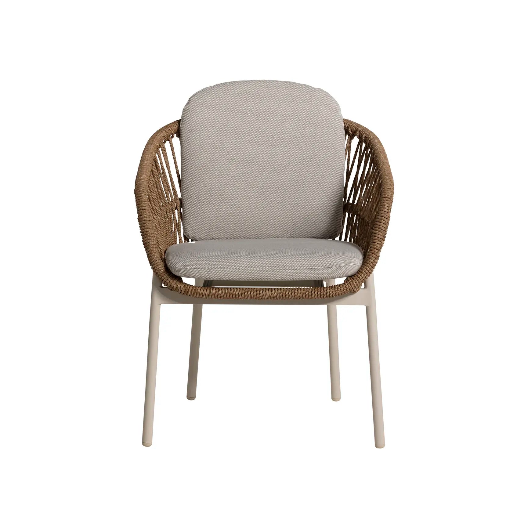 Beige Sintered Stone Garden Dining Set