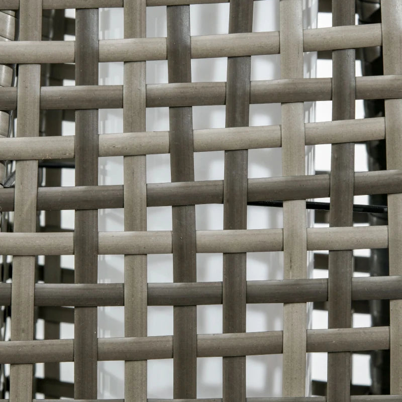 Outsunny Solar Outdoor Floor Lamp – Grey