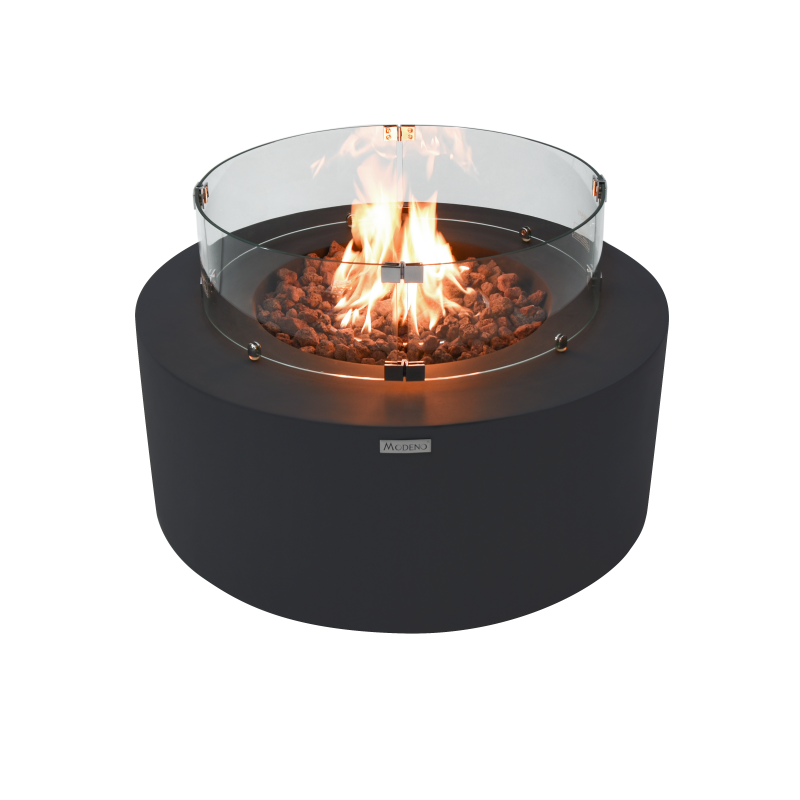 Modeno Venice Outdoor Fire Table – Dark Grey